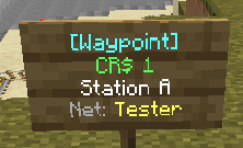 Valid Waypoint Sign