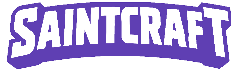 Saintcraft - Christian Minecraft Server Logo